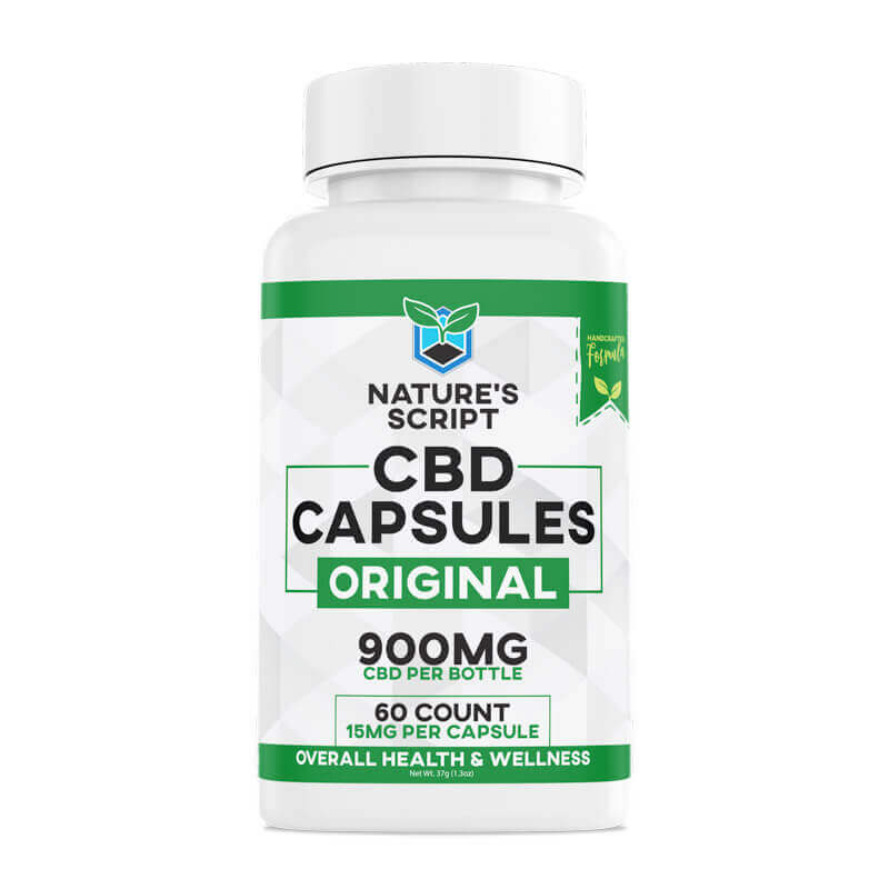 Original CBD Capsules 60-Count front