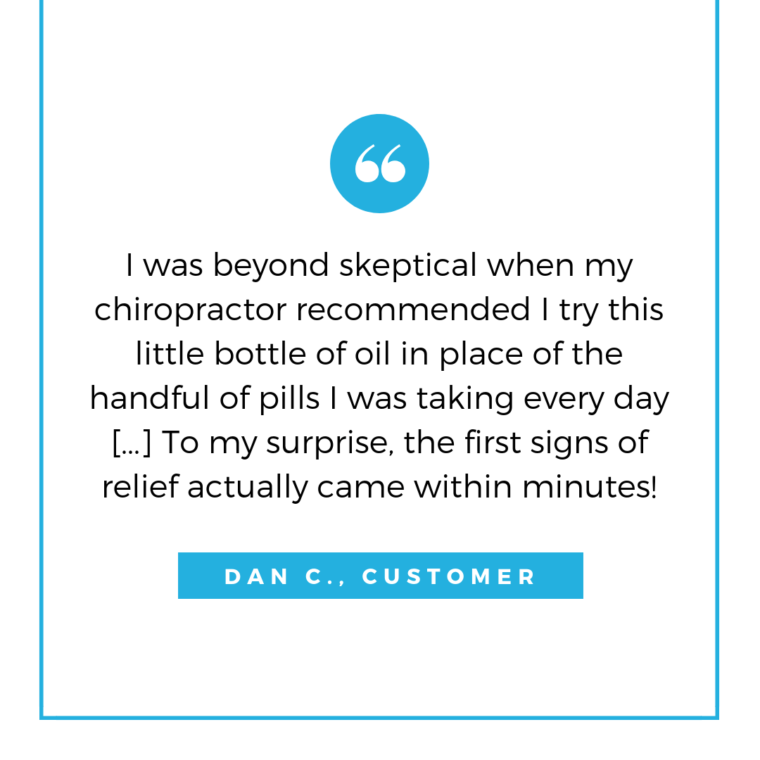 a customer shares a cbd testimonial about how nature's script cbd helped change their life