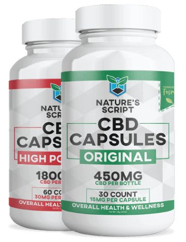 Nature's Script Premium CBD Products: CBD Capsules