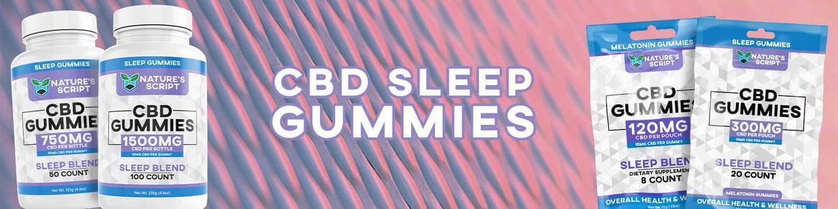 CBD Sleep Gummies Banner