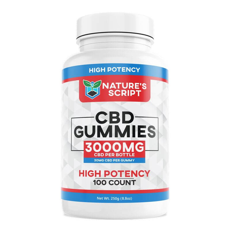 high potency cbd gummies 100 count