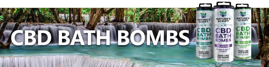 CBD Bath Bombs Banner