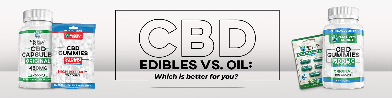 cbd edibles vs oil